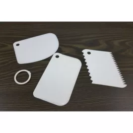 Set de 3 spatule pentru decorat torturi