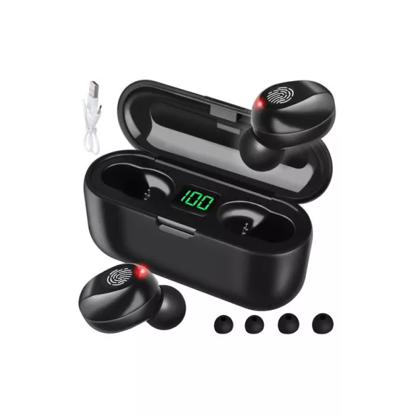 Căști wireless cu carcasă de încărcare