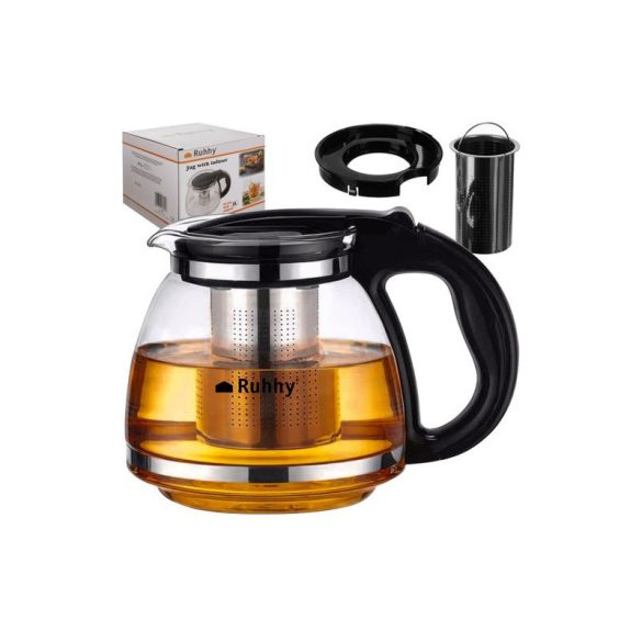 Carafă de sticlă de 2 litri cu filtru