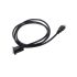 Cablu HDMI cu conector auriu, cu cablu D-sub Full HD