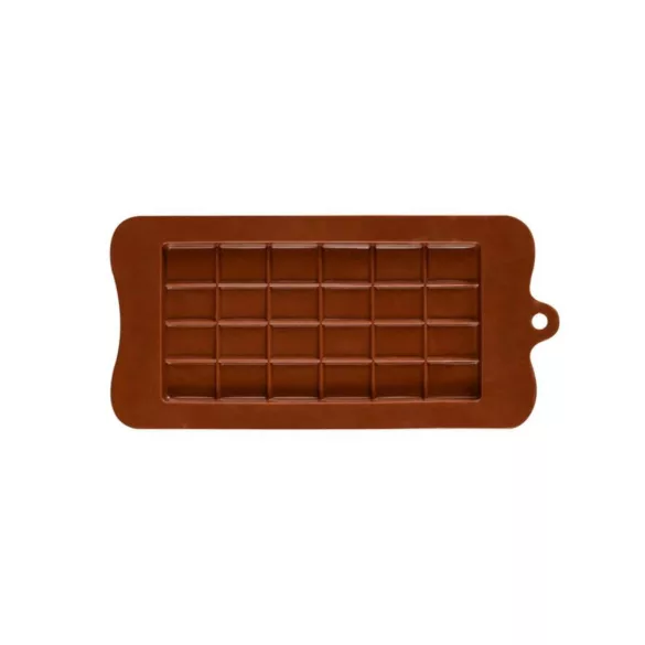 Formă din silicon cu model de ciocolată