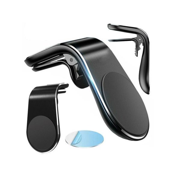 Suport magnetic pentru telefon auto, montare la grilajul de aerisire