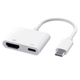 2 în 1 Hub Type-C 3.0 cu Splitter compatibil HDMI 4K