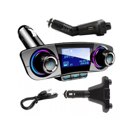 8 în 1 Transmițător FM Auto cu Bluetooth și USB