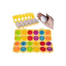 Joc puzzle cu ouă, 12 piese
