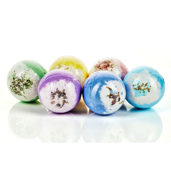 Bombe de baie cu plante Mineris – 6 bombe, 6 experiențe, 6 băi