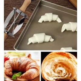 Cutter pentru aluat de croissant