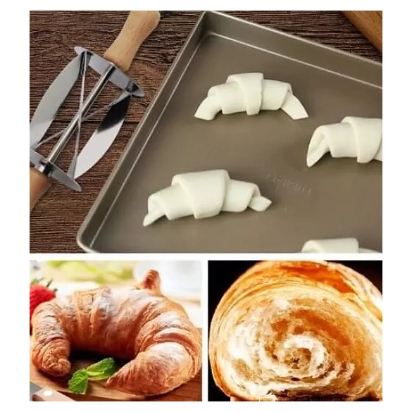 Cutter pentru aluat de croissant