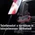Suport auto pentru telefon, montare pe grilaj - Gravitational (design extins)
