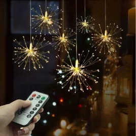 Lampa Stelelor cu telecomandă, 120LED Alb
